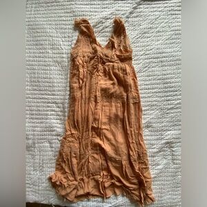 FREE PEOPLE - PEACH MAXI DRESS